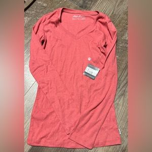 Brand new Eddie Bauer pink long sleeve